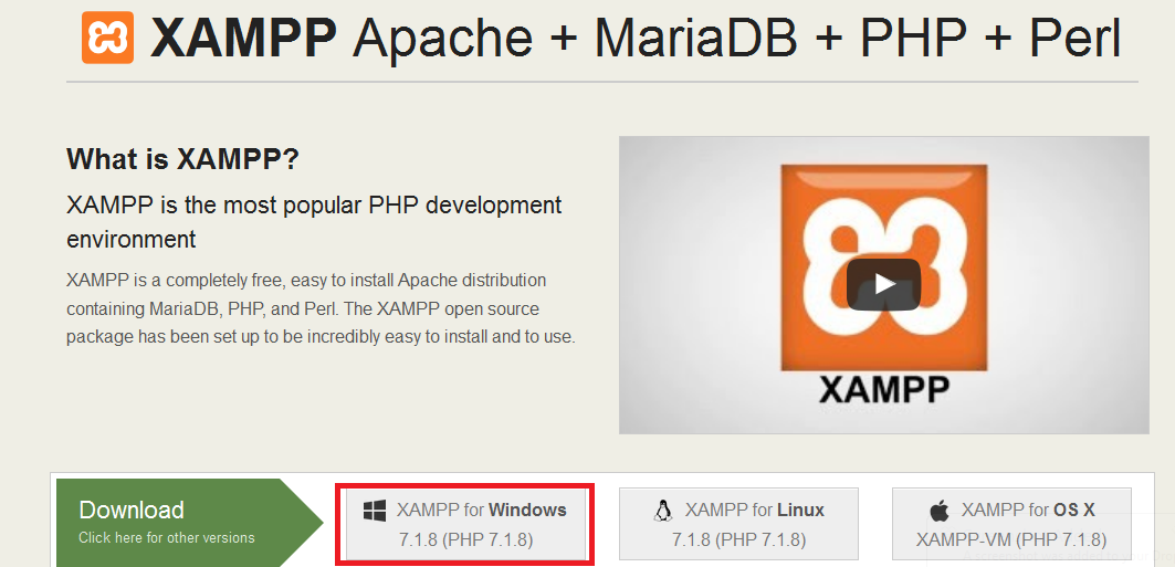 Download XAMPP