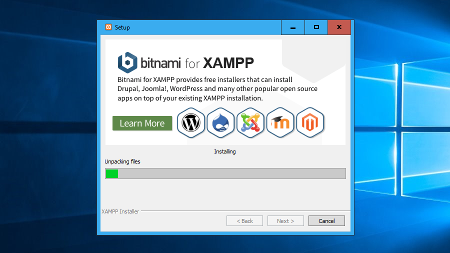 welcome to xampp