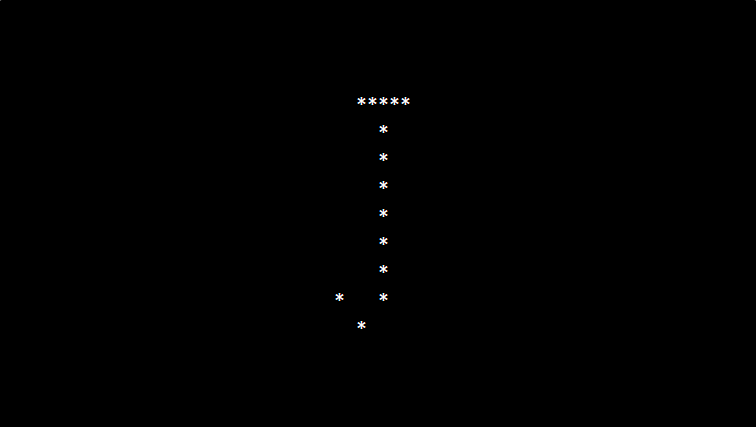 alphabet pattern J